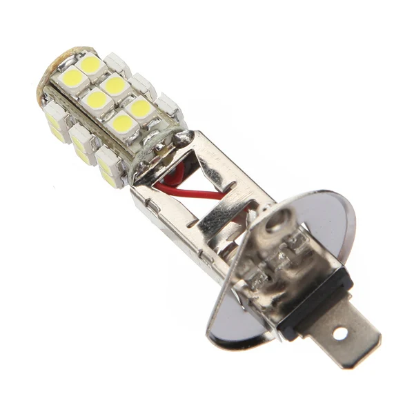 2 шт. H1 ксеноновый белый 25SMD 12В DC Автомобильный Стайлинг светодиодный фонарь
