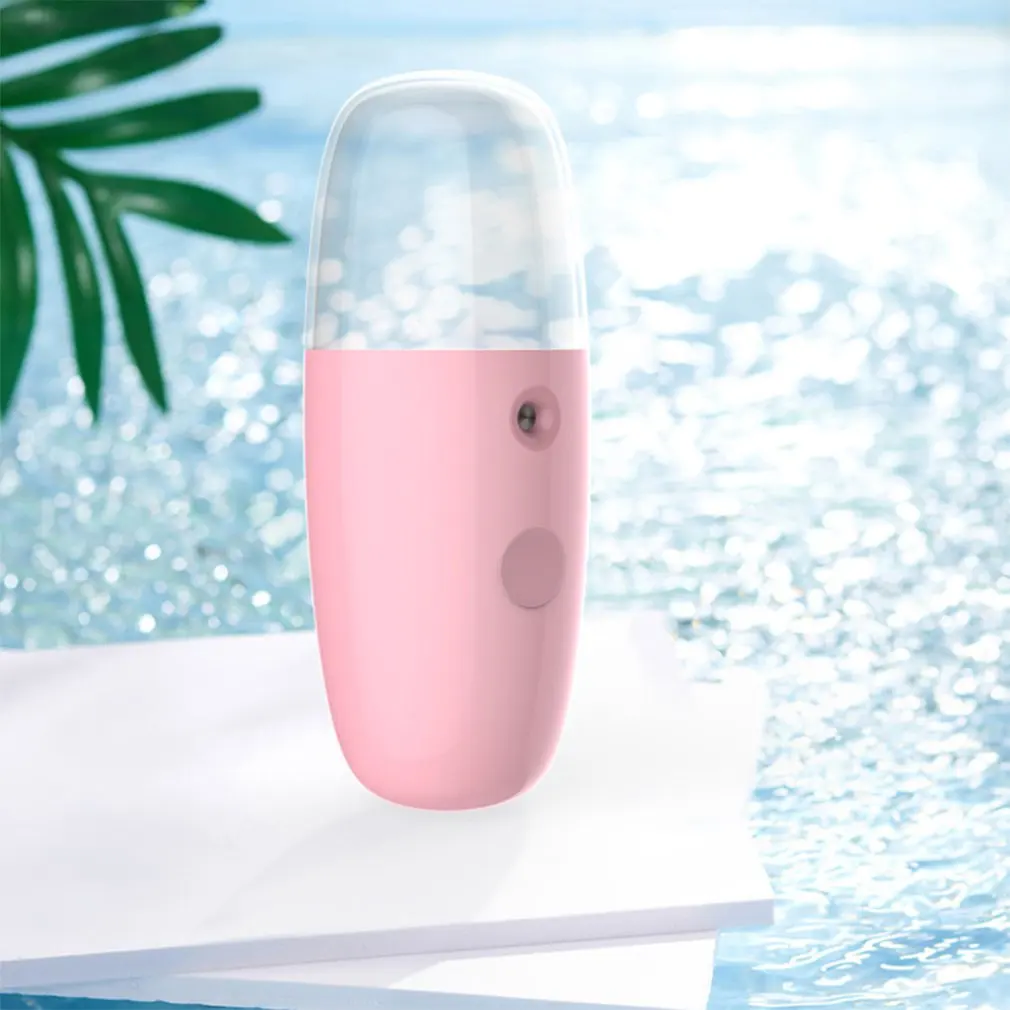 Pink Нано для лица Mister Mist спрей Распыление лица увлажняющий аппарат для офиса Портативный Лидер продаж рынок тренд - Цвет: Pink