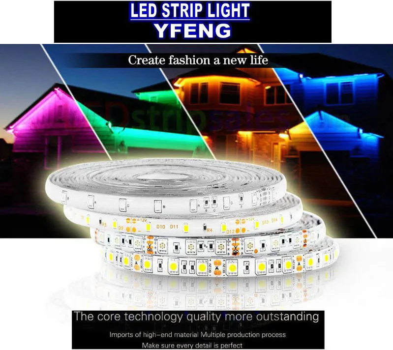 Светодиодный светильник 5 м 10 м DC12V SMD 3528 60 Светодиодный s/M не водонепроницаемый светодиодный RGB лента Праздничная лента для украшения дома Светодиодная лента