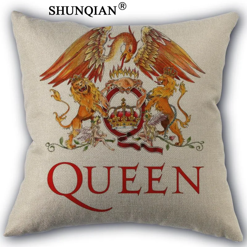 Новое поступление индивидуальный чехол для подушки Queen band s декоративный 45x45 см