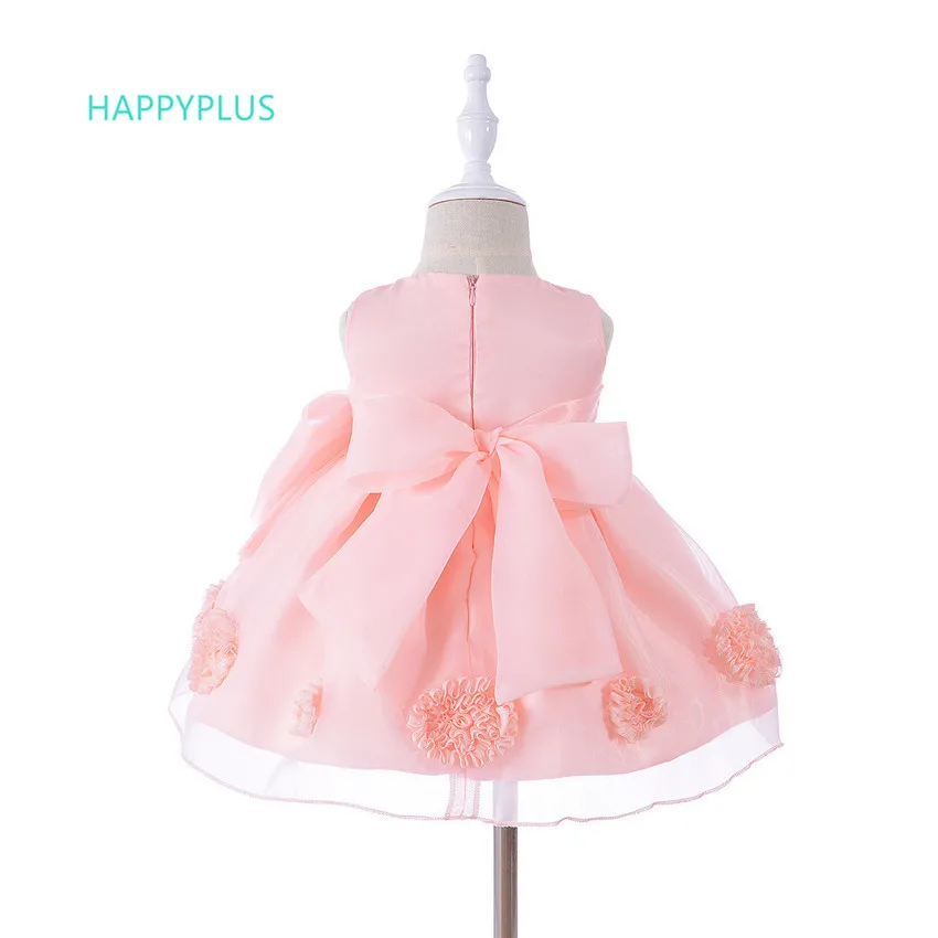 HAPPYPLUS платье для маленьких девочек 3 6 12 18 24 мес. принцесса и Свадебная модель