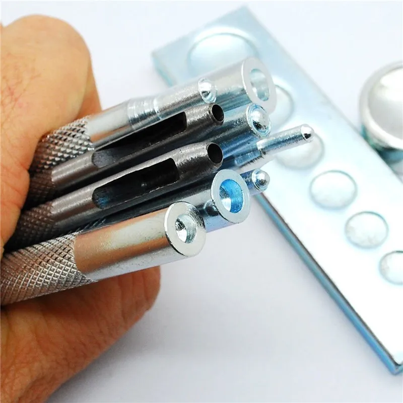 11 шт. набор инструментов для рукоделия инструмент высечки заклепок