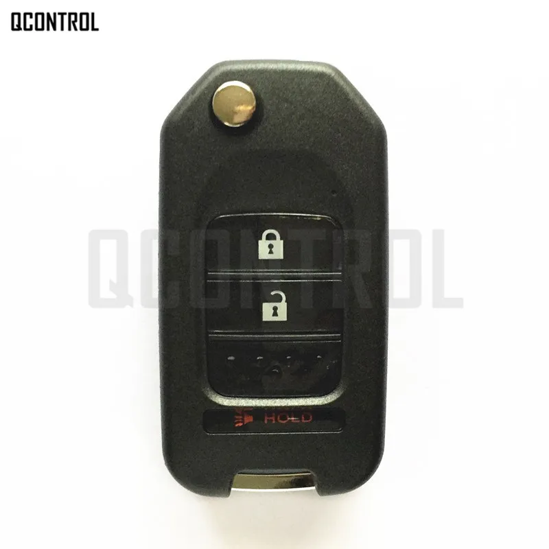 Обновленный автоматический дистанционный ключ QCONTROL для Honda Accord Φ Fit City Civic Element