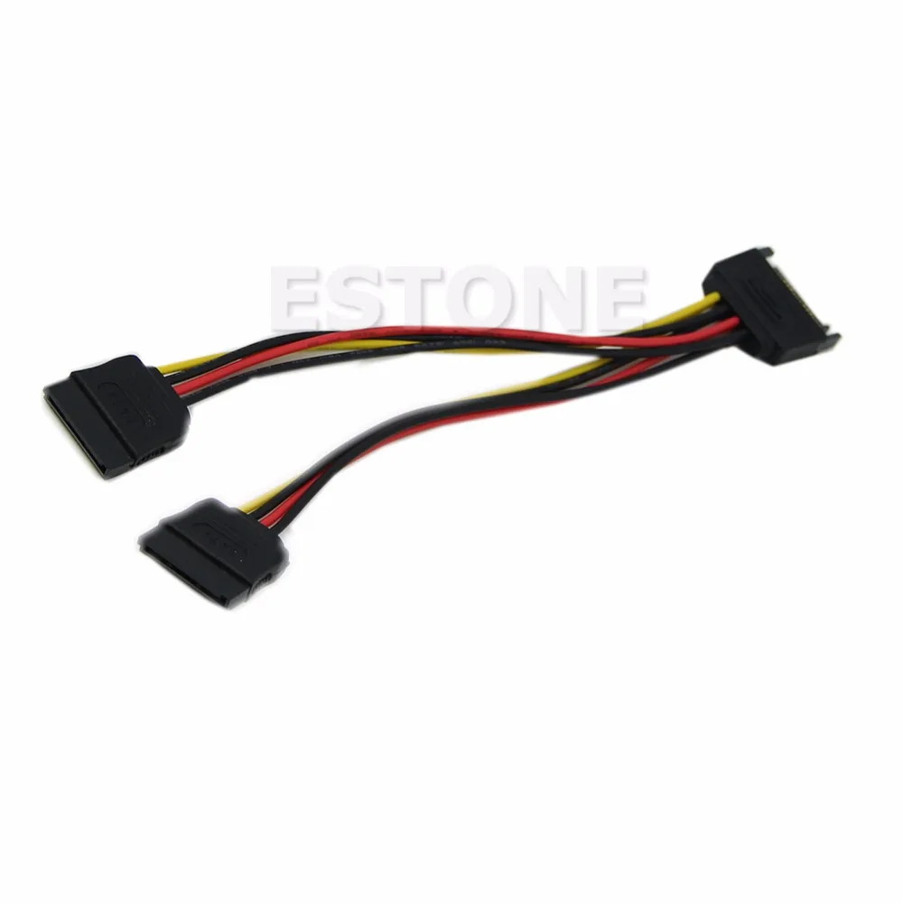 Tablet 20cm SATA Power T/Y сплиттер удлинитель адаптер 01 # sata к usb|Компьютерные кабели и