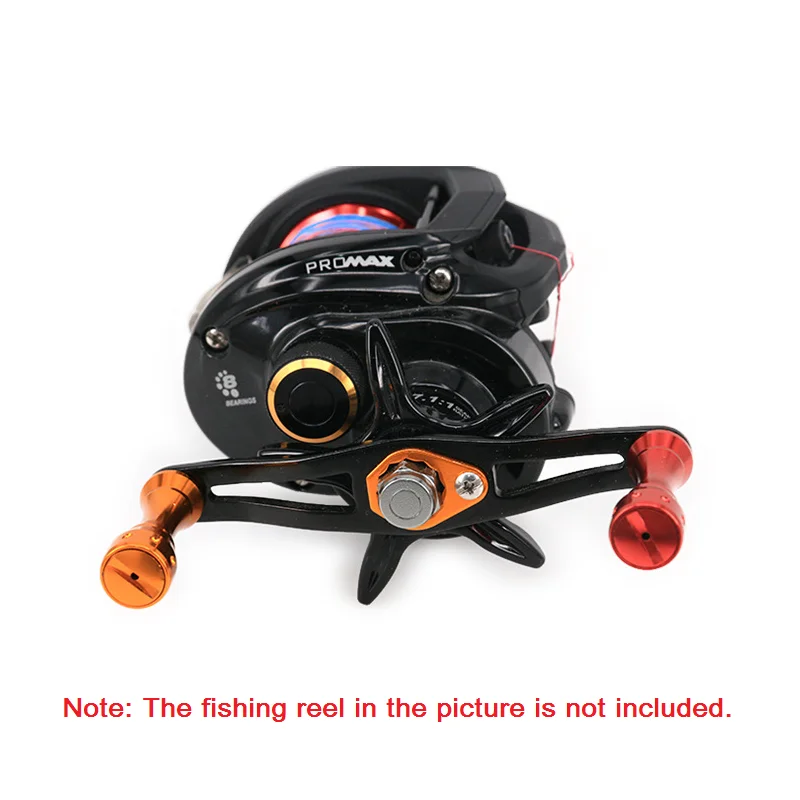 Ручки ручки для катушки 2 шт. полностью металлические аксессуары заправки бренда