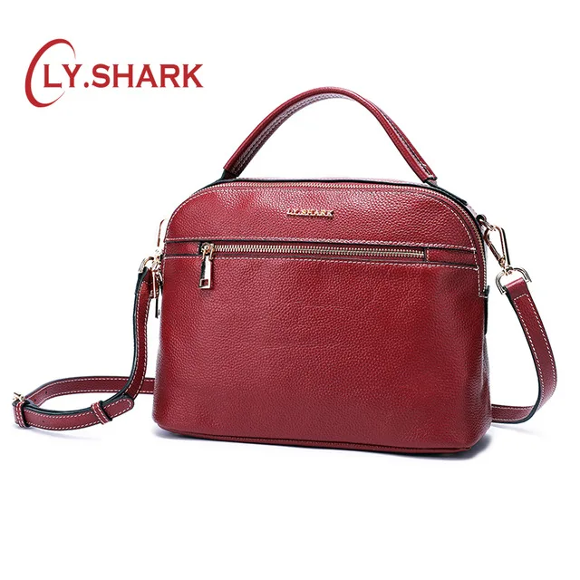 Сумка мессенджер LY.SHARK женская сумка на плечо женские сумки через из натуральной