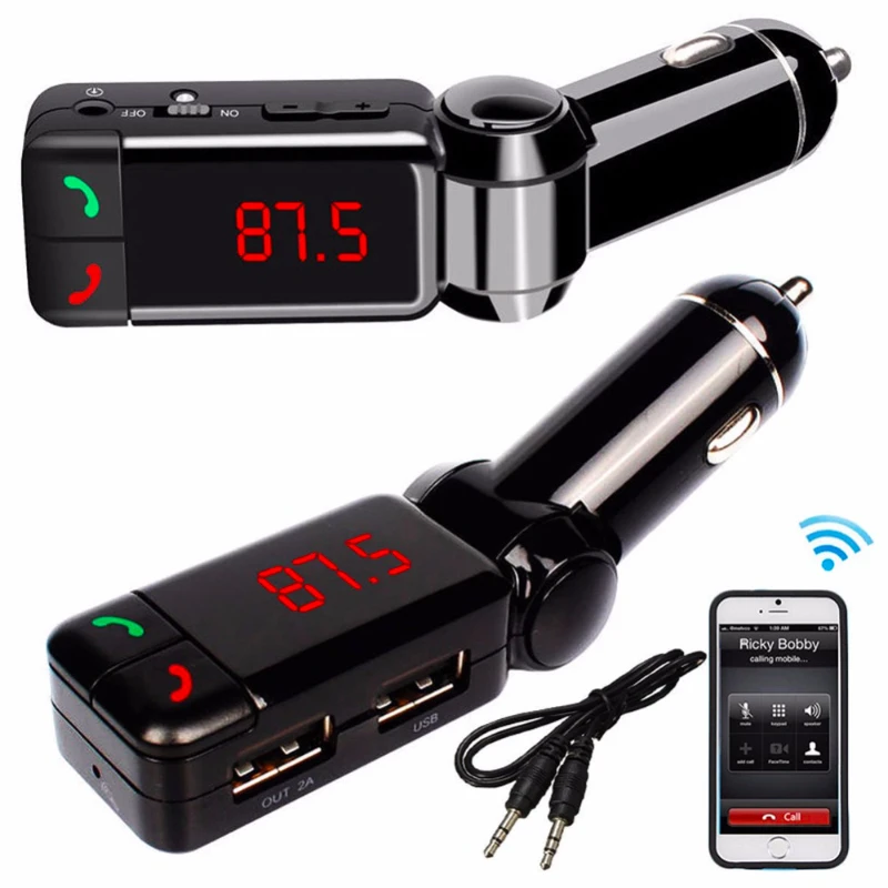 Автомобильный Bluetooth fm-передатчик Hands Free автомобильный комплект MP3 аудио плеер