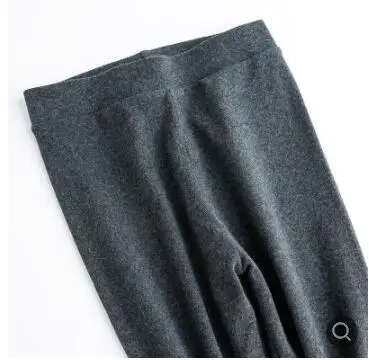 Thick Dark Grey Shikoroleva женские теплые толстые и тонкие хлопковые с высокой талией широкий пояс карамельного цвета коричневый кофе зеленый плюс размер 4XL 3XL L джеггинсы - Цвет: Thick Dark Grey