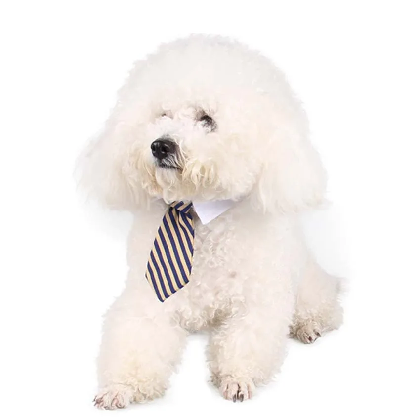 1 шт. Горячая продажа собачья стрижка Кошка Полосатый галстук бабочка 7 видов