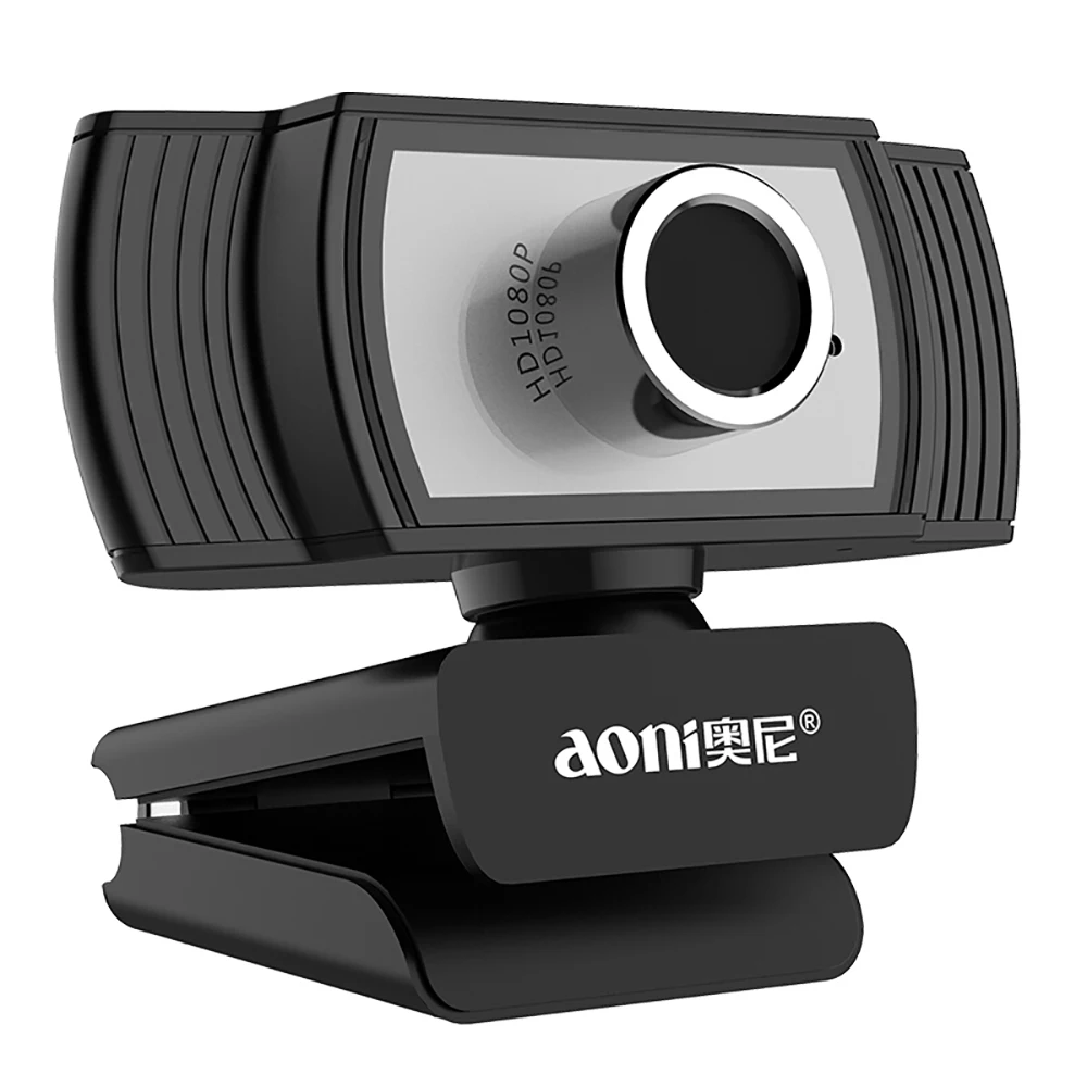 Aoni C33 USB веб-камера 1080p HD с микрофоном автоматическая поддержка красоты компьютерный Настольный флеш-карта для ноутбука камера