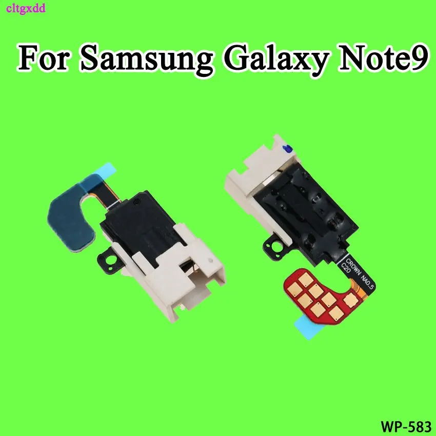 for Note 9 1 шт., разъем для наушников аудио разъем наушников шлейф разъема для samsung Galaxy S7 S7 край S8 S9 NOTE 8 9 J3 J4 J5 J6 J7 J330 - Цвет: for Note 9