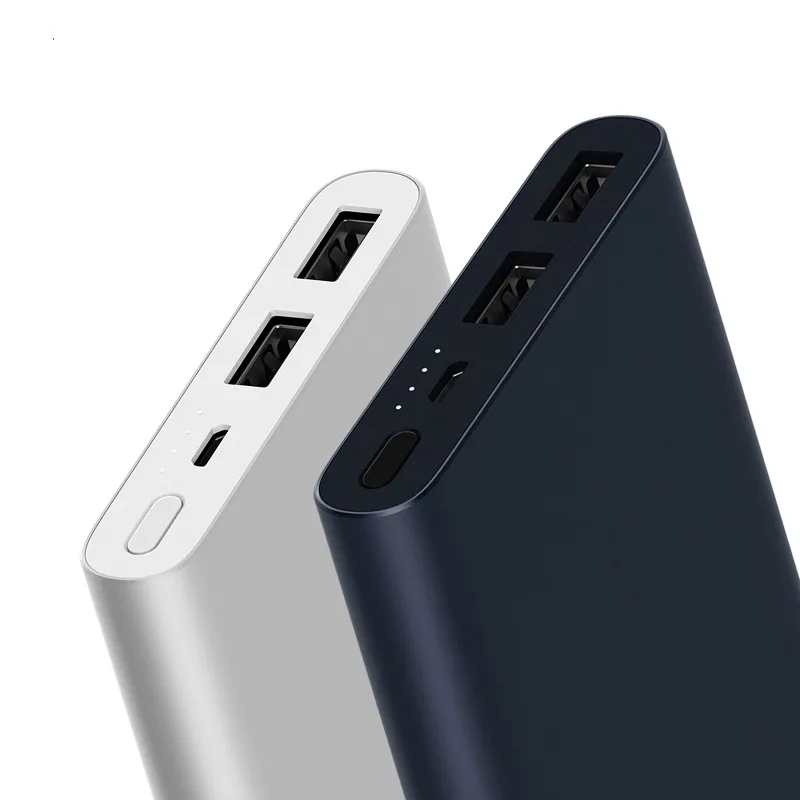 10000 мАч millet mobile power 2i внешний аккумулятор 18 Вт быстрая зарядка, двойной USB выход, подходит для мобильных телефонов