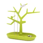 1 шт. высокое качество Дерево формы пластиковые ювелирные изделия витрины стенд Органайзер держатель для ювелирных изделий аксессуары ручной работы оптовая продажа