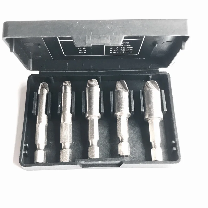 5 шт. набор инструментов для удаления поврежденных болтов с шестигранным