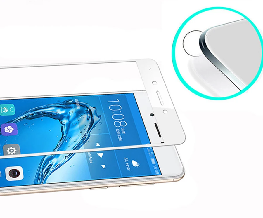 Shuohu Экран протектор Стекло Huawei Y6 Pro Полное покрытие закаленное для y 6 телефон