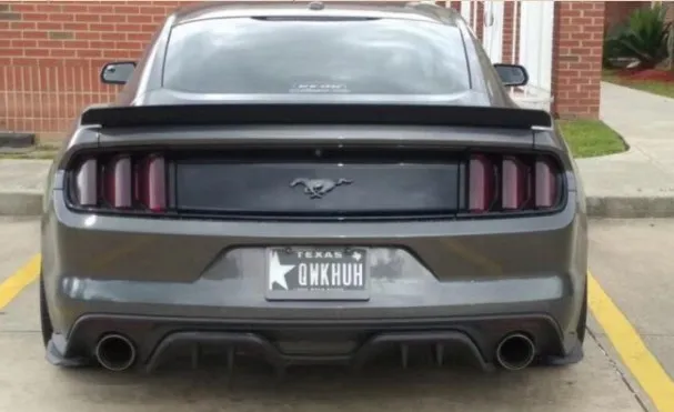 Спойлер для ford mustang coupe 2 door GT350 стильный спойлер из АБС пластика заднего крыла