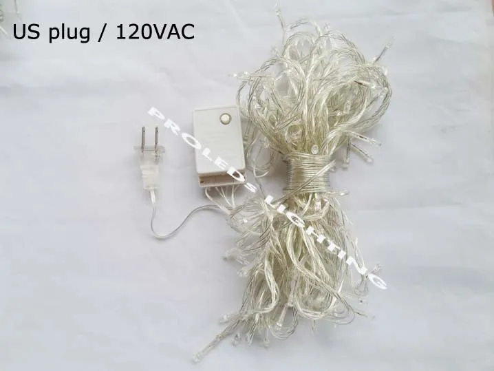 Гирлянда светодиодная красная зеленая синяя белая 110 В 220 230 120 100 светодиодов 10 + 1 м