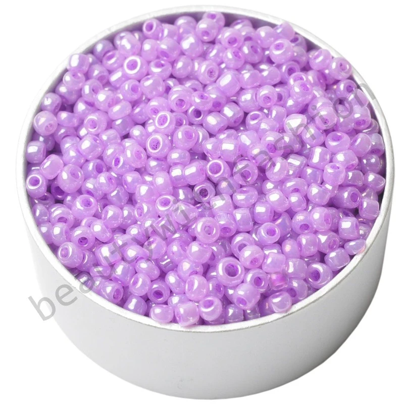 Модные круглые стеклянные бусины ярких цветов 3 мм 1000 шт./лот сделай сам/ручная