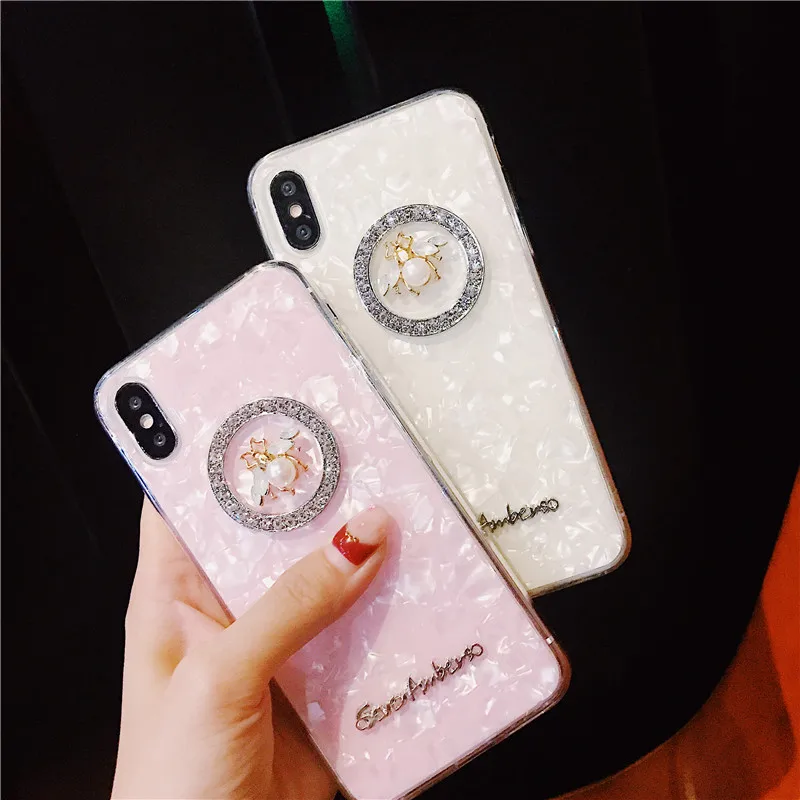 Aoweziic Роскошный чехол для iPhone 11 pro max bee phone case 8 6s 7plus X XS MAX XR полный пакет