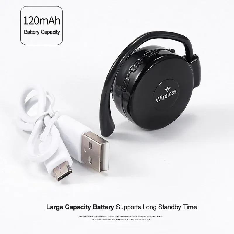 AABB-Mini 502 Беспроводная Bluetooth 4 1 Гарнитура умные спортивные наушники стерео
