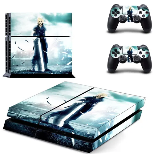DPTM0767 Игра «Final Fantasy» наклейка для PS4 виниловая наклейка, стикер для Playstation 4 консоли и 2 контроллеры PS4 Стикеры - Цвет: DPTM0767