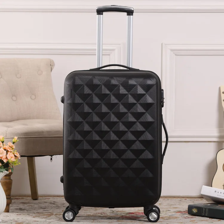 24 inch 20/24 дюймов ABS для девочек, студентов, модный Спиннер, чемодан на колесиках для путешествий, для мужчин, чемодан на колёсиках, Женская посадка в бизнес-класс, коробка - Цвет: 24 inch
