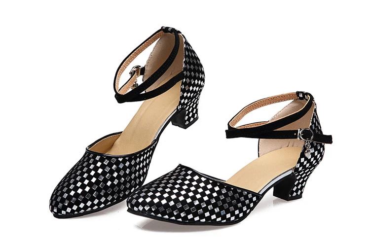 Сандалии женские для латиноамериканских танцев кожаные босоножки с мягкой