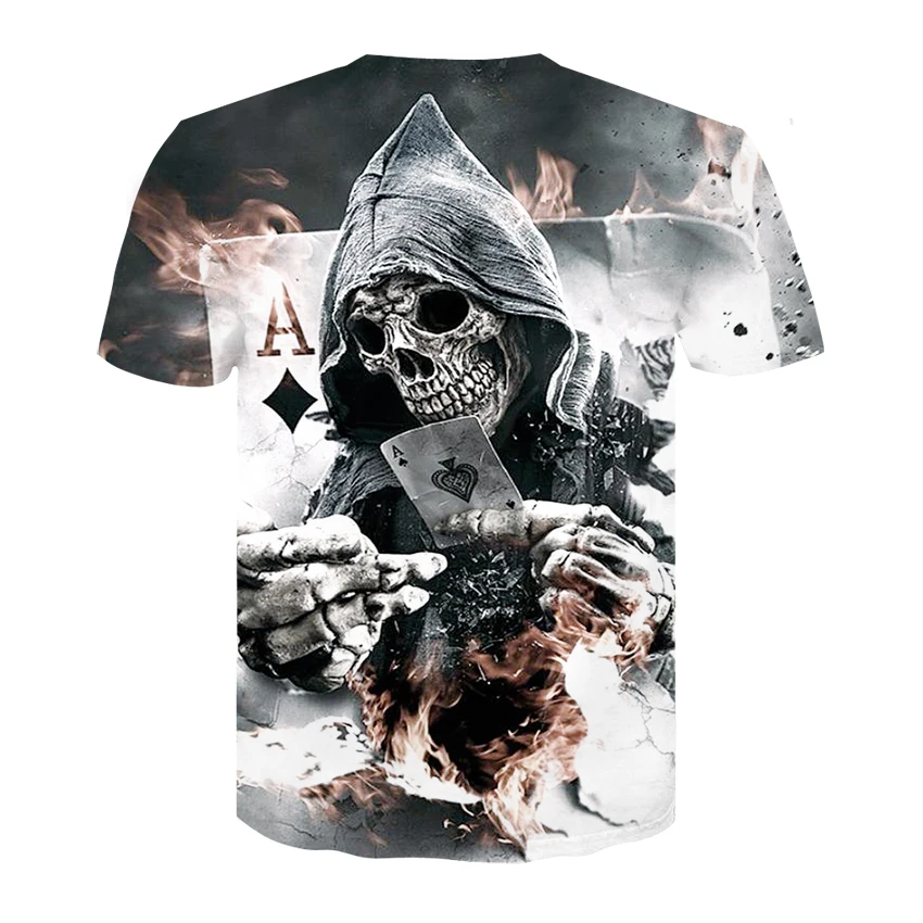 Новая Летняя Повседневная футболка с 3D принтом рыбы для мужчин и женщин, Модная молодежная крутая Мужская футболка в стиле хип-хоп с коротким рукавом