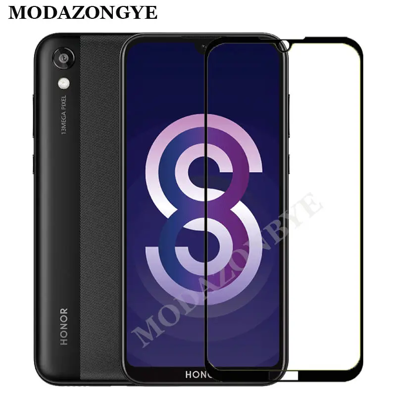 Black Honor 8 S стекло huawei Honor 8 S Защита для экрана полное покрытие закаленное стекло для huawei Honor 8 S KSE-LX9 KSE LX9 8 S Honor8S - Цвет: Black