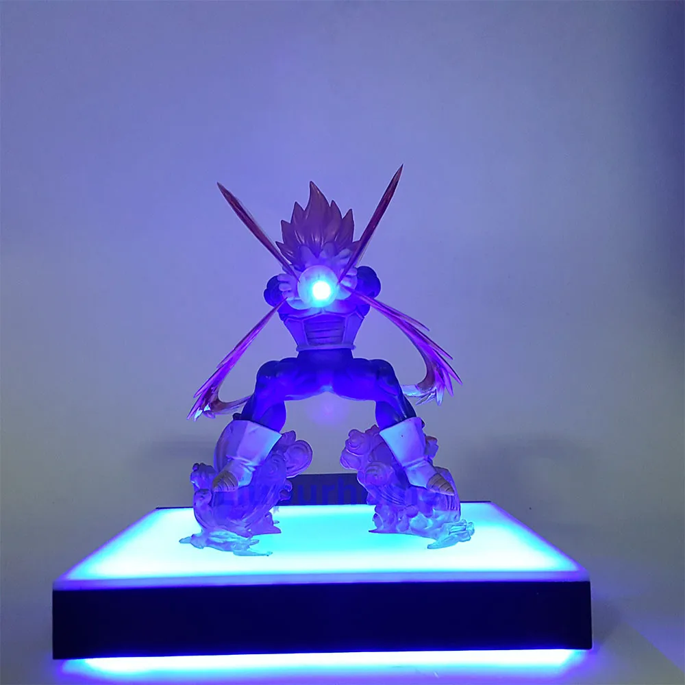 Dragon Ball Z Vegeta DIY Ночная Лампа Супер Saiyan DBZ Вегета фигурка светодиодный настольная лампа для детской спальни украшение дома MY2