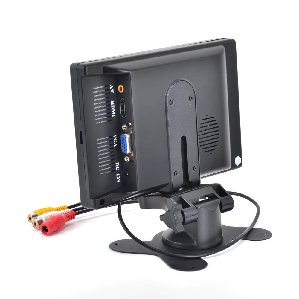 7-дюймовый ЖК HD 1024*600 автомобильный монитор с разрешением HDMI VGA AV цифровой дисплей