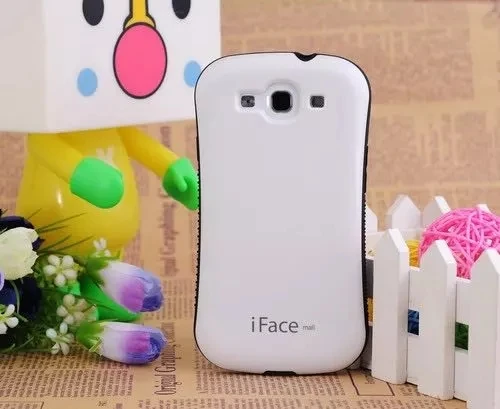 Для samsung Galaxy S3 Чехлы класса люкс повышенной прочности для задней панели + мягкий