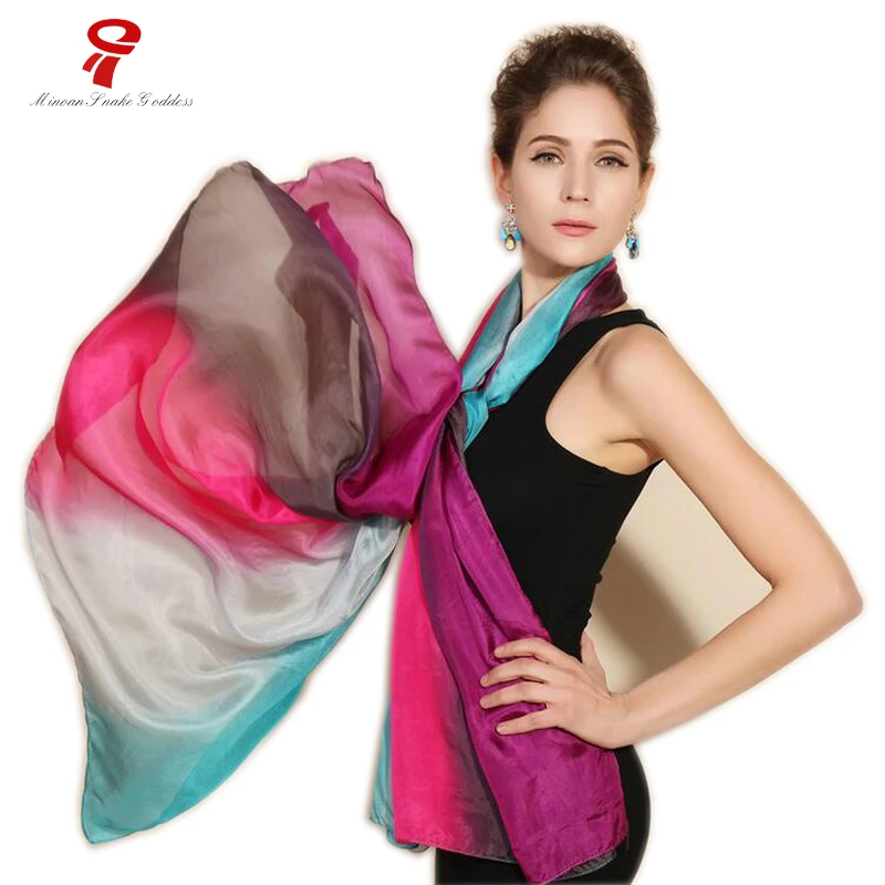 Шарф 100% шелковый шарф женский шарфы женские снуд палантины платок люксовый бренд