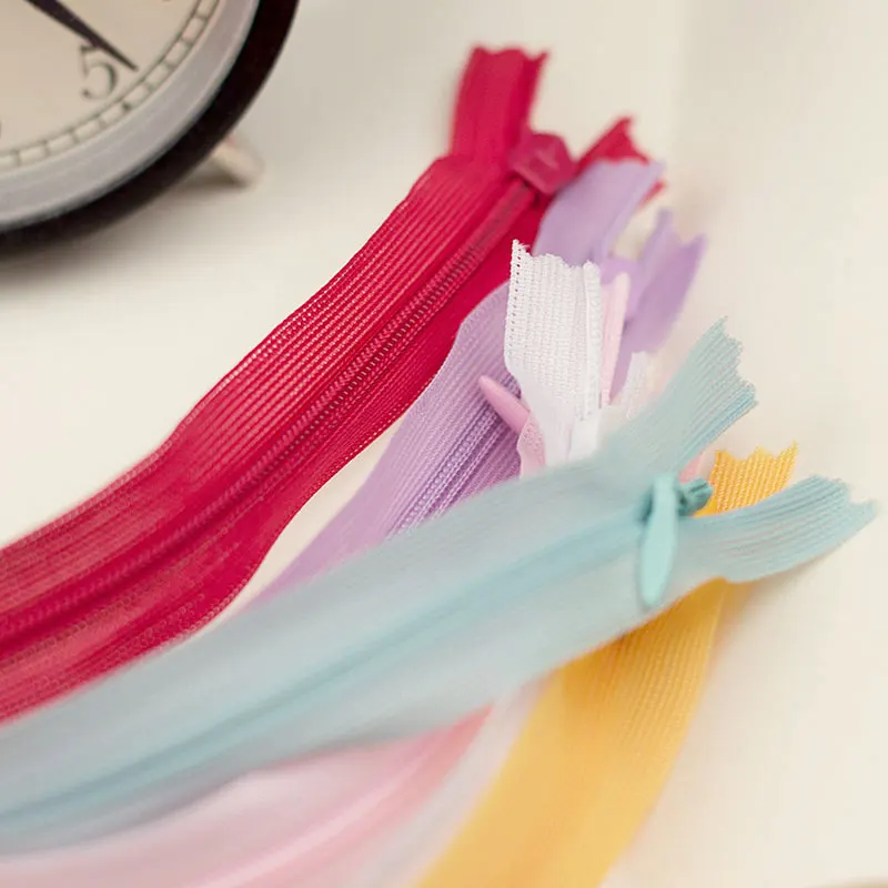 Высококачественная невидимая молния длиной 40 см подушка для наклона молнии