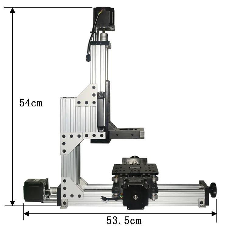 Not assembled!1 Set Open MiniMill CNC Mechanical Kit 3 Axis Desktop CNC Mini Mill machine