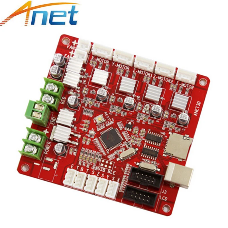 2 шт Anet V1.5 материнская плата управления 3D-принтер части для A8 &amp A6 A3 A2 RepRap Reprap Prusa i3