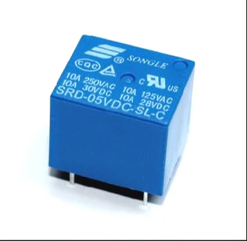 5 шт. реле мощности 5VDC 10A | Обустройство дома