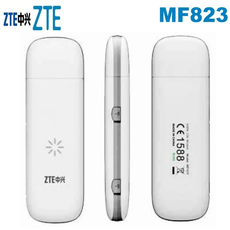 Разблокированный ZTE MF823 4G LTE USB накопитель модем FDD 800/900/1800/2600Mhz PK MF831 MF833|Модемы| |