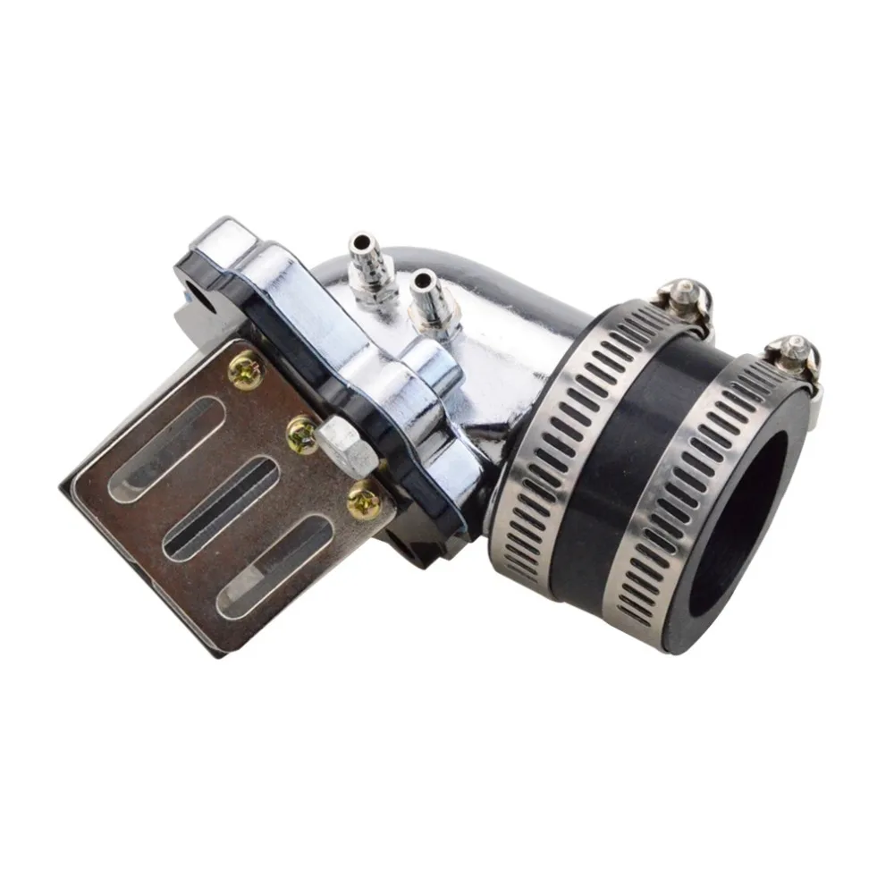 GOOFIT впускной коллектор с тростниковыми клапанами для 2 х тактных Jog 50cc мопед