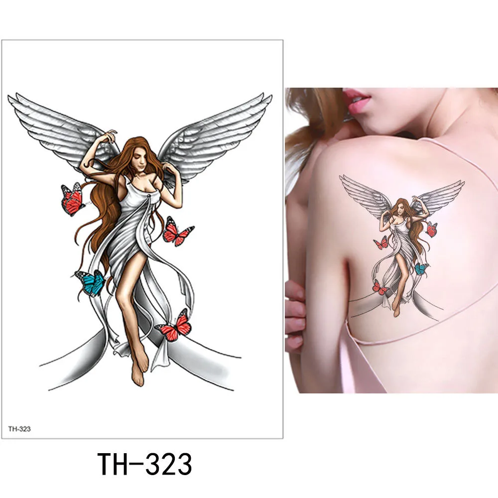 TH-323 Glaryyears 1 шт Временные татуировки Стикеры красочные поддельные татуировки животного флеш-тату Водонепроницаемый Малый Body Art Для мужчин Для женщин го звена 03 - Цвет: TH-323
