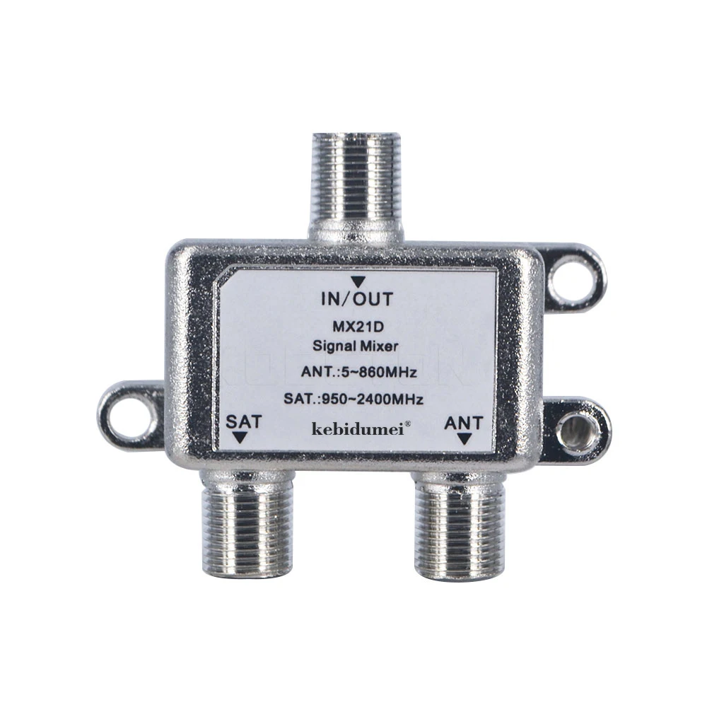 Популярный и практичный Порт ТВ сигнальный спутник Sat коаксиальный диплексор