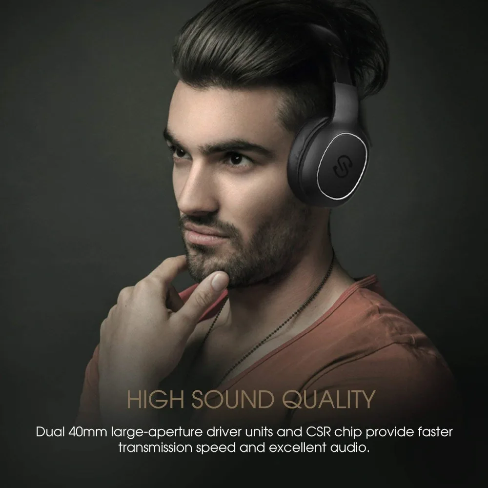 SoundPEATS беспроводные Bluetooth наушники за ухо высокое качество звука стерео