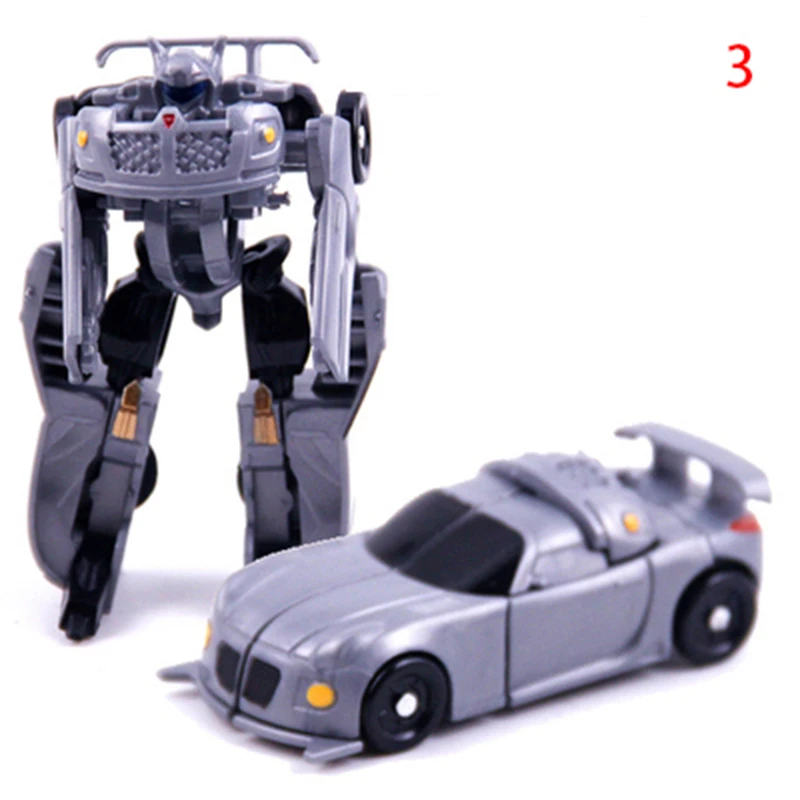 2016 New 7 Style Super Mini Plastic Transformation Robot Car Action Figure Toys Cars Robots Education Toy | Игрушки и хобби