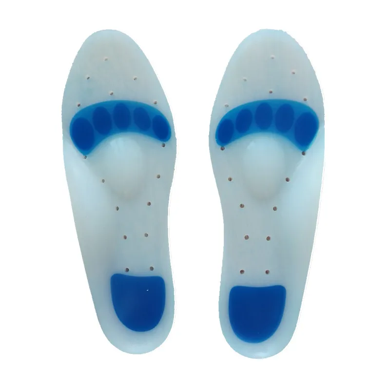 Силиконовые гелевые ортопедические спортивные стельки для обуви Soes корректор