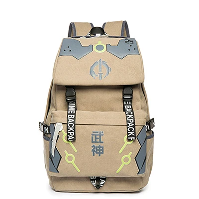 Shimada Hanzo Косплей diy Версия игры сумка рюкзак солидер 76 жнец симада хензо Д. Ва Pringting косплей сумка унисекс рюкзак холст школьный рюкзак - Цвет: Shimada Hanzo