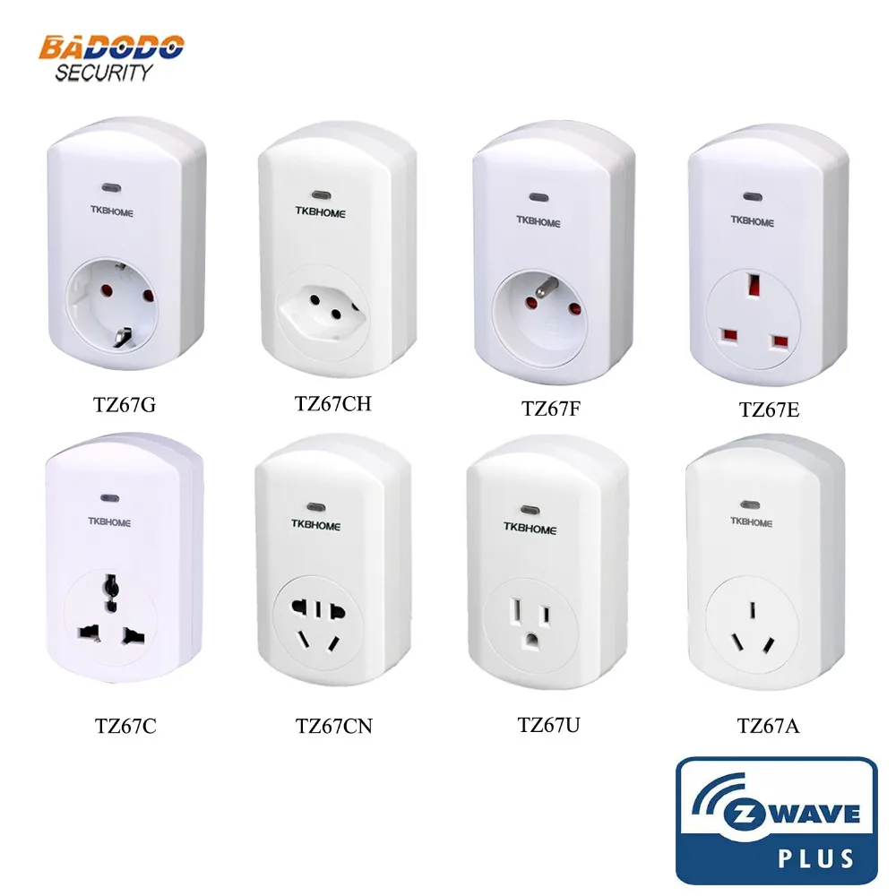 Z-Wave plus диммер вилку в светильник диммер модуль TKBhome TZ67E TZ67F TZ67G TZ67C для лампы накаливания светильник управления