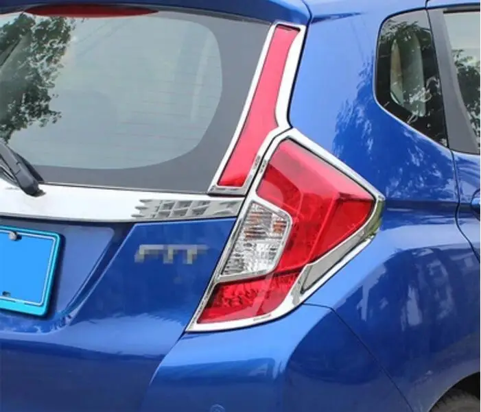 JINGHANG ABS Хромированная Автомобильная передняя фара + задний фонарь Накладка для