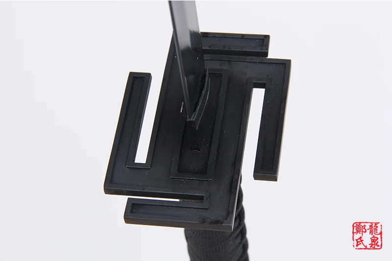 Japanese katana swords samurai 51 inch For Bleach Anime cosplay Zangetsu Kurosaki Ichigo sword real steel blade plating black