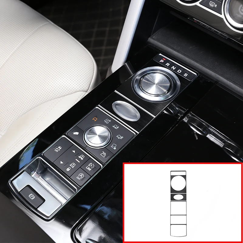 For Land Rover Discovery 5 LR5 L462 S/SE Version Car Accessory 3 Pcs Aluminum Alloy Gear function Area Protector Cover Trim | Автомобили и