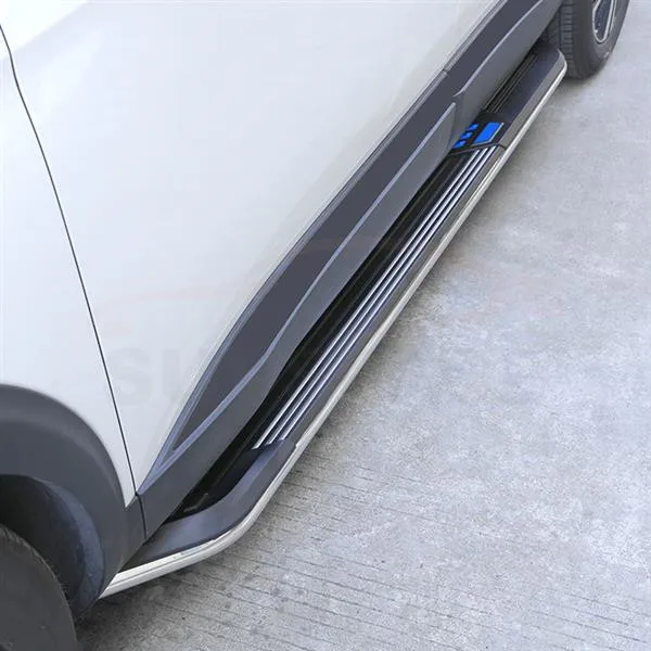 Алюминий стиль шаг в сторону подходит для KIA Sportage подножка Nerf бар